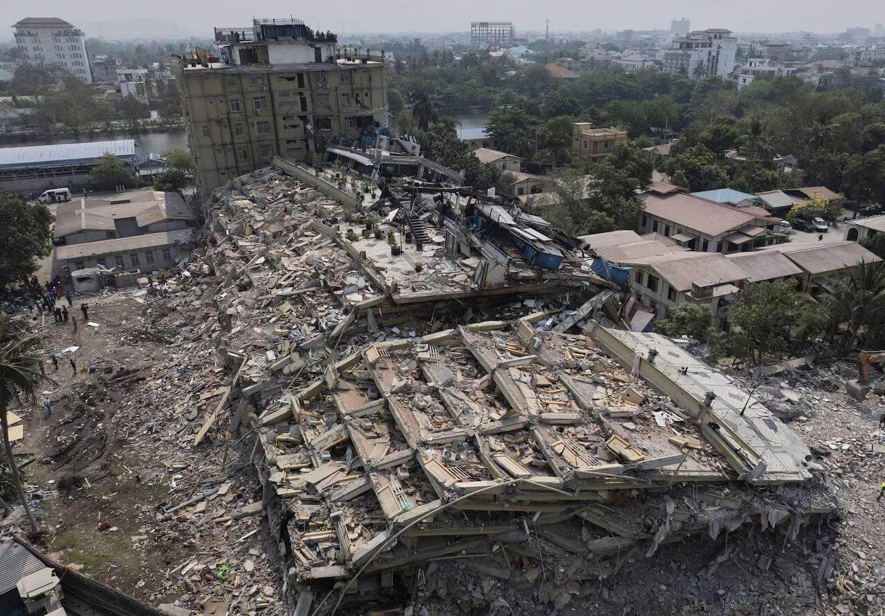 Earthquake in Myanmar
